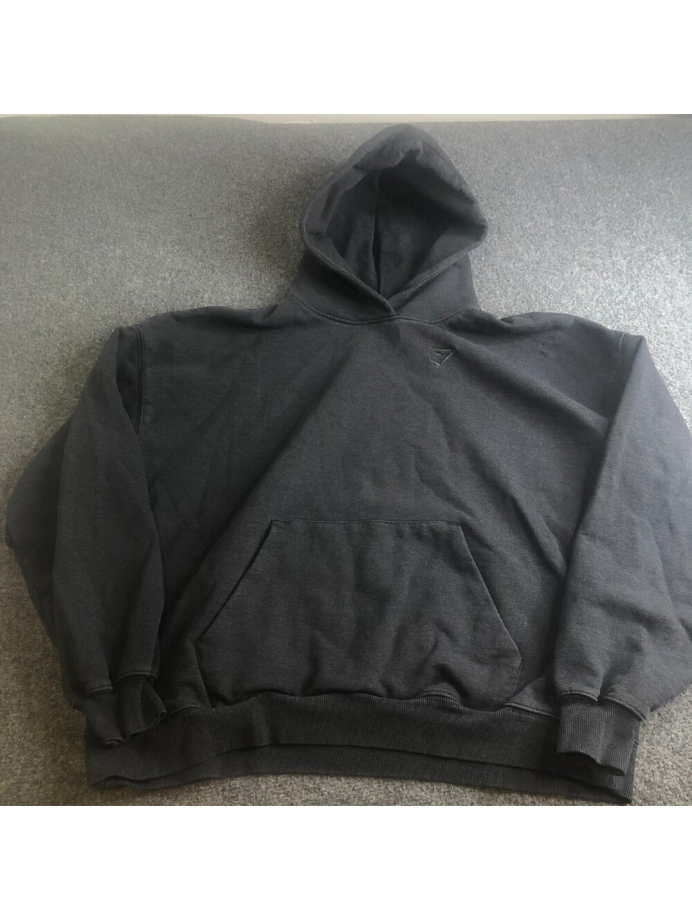 Gymshark Oversized Sweatshirt Mens Medium Gray Gym Hoodie Boxy Pullover